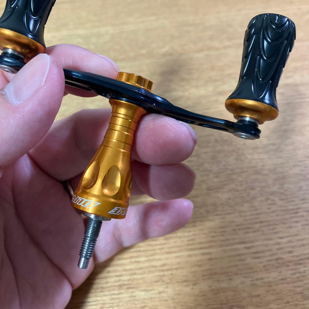 美品　シマノ用　DLIVE WAVE 80mmダブルハンドル　MTCW スタンド