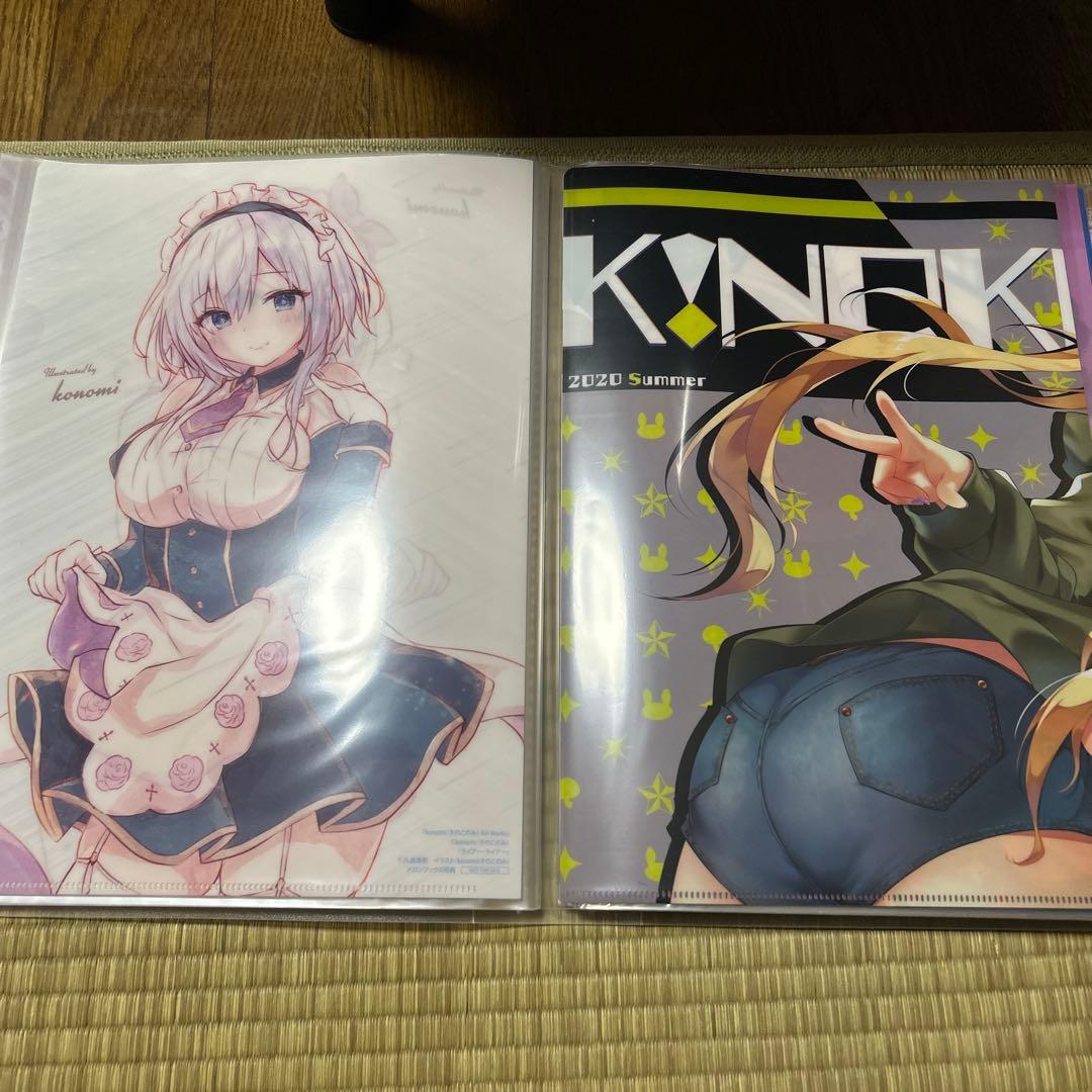 きのこのみ クリアファイル まとめ売り