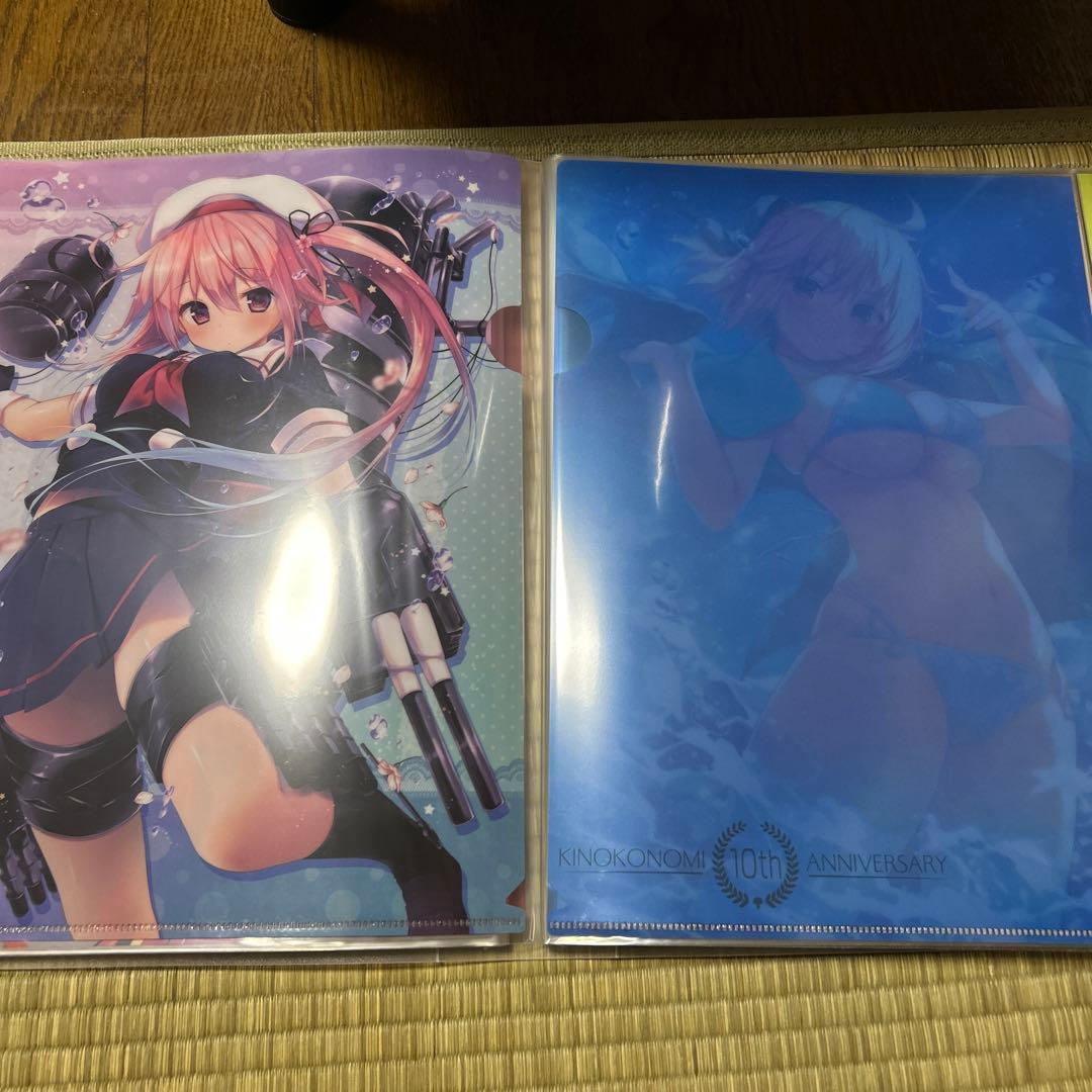 きのこのみ クリアファイル まとめ売り