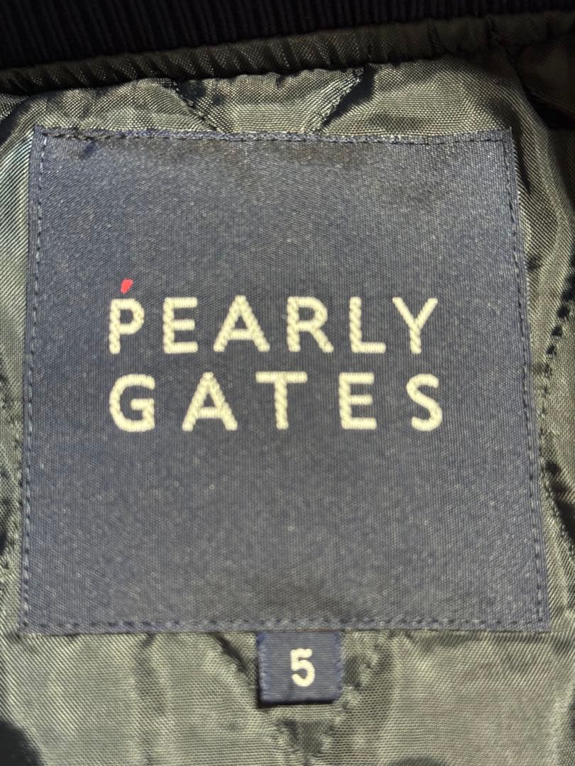 PEARLY GATES パーリーゲイツ 中綿スニード ネイビー サイズ5