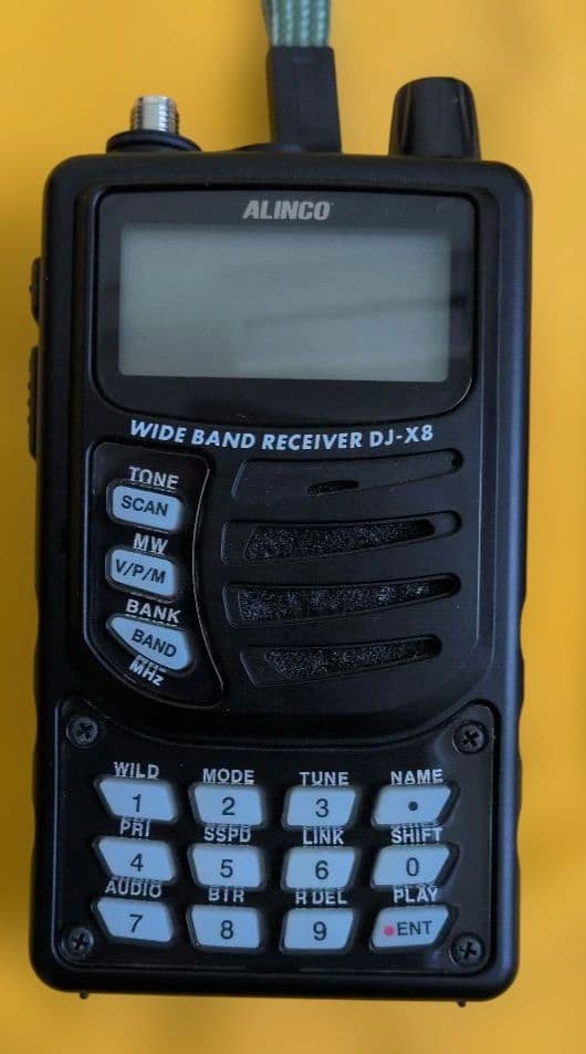 AIR BANDSPECIAL　ALINCO DJ-X8 広帯域受信機