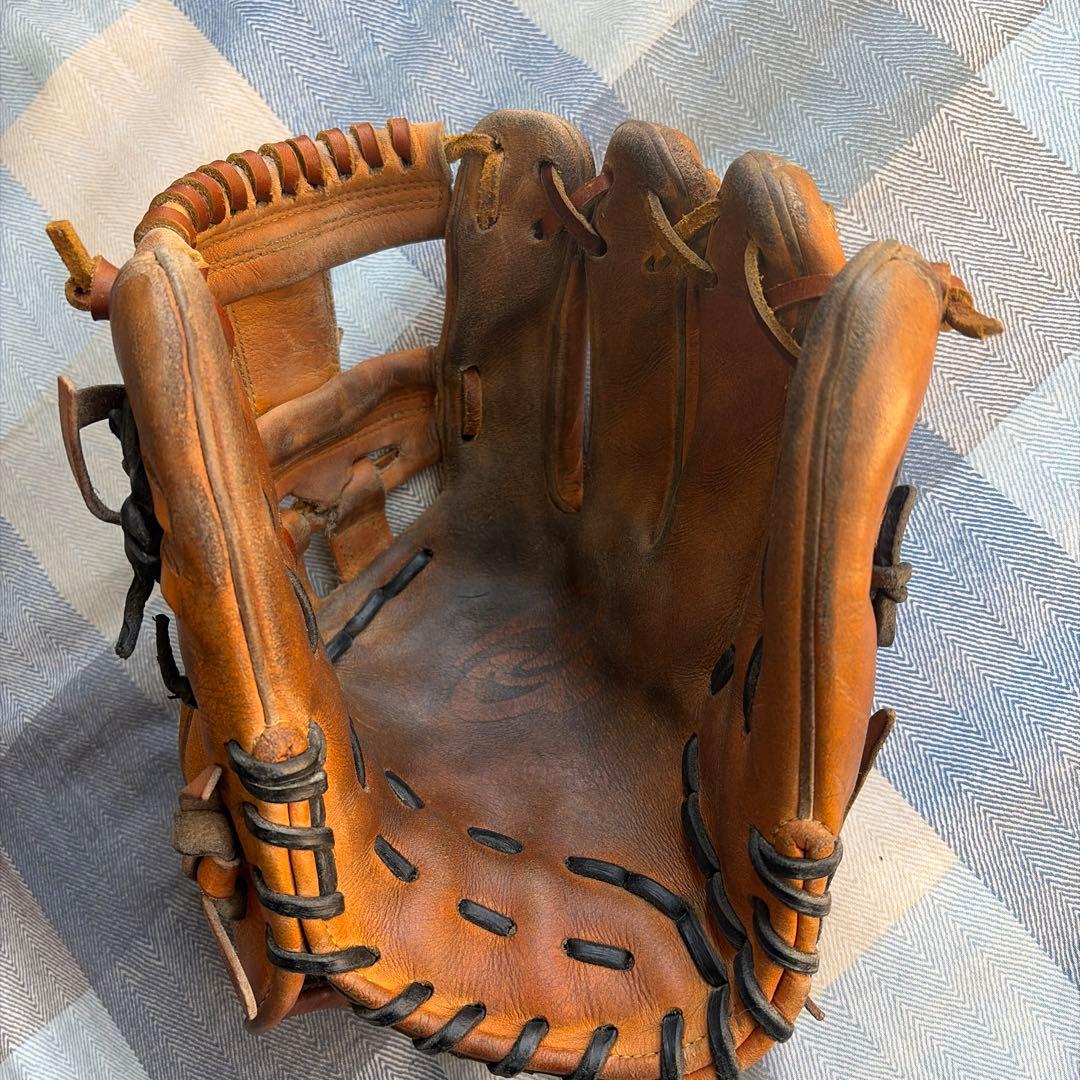 硬式野球グローブ ブラウン レザー