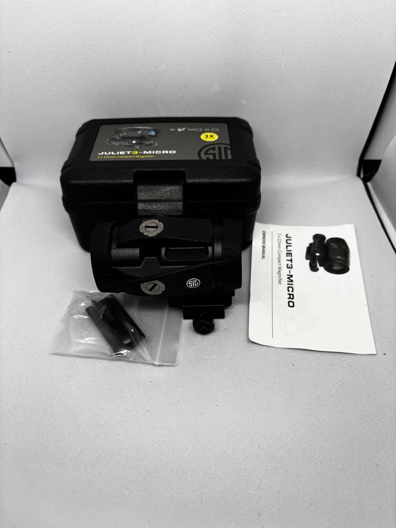 SIG SAUER JULIET3 タイプ 3X マグニファイア ブラック