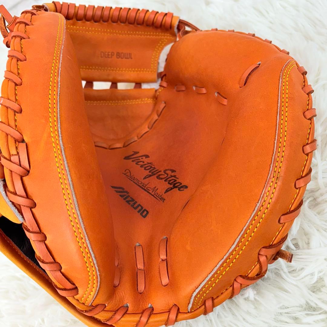 ミズノ Victory Stage 硬式 キャッチャーミット 捕手 美品