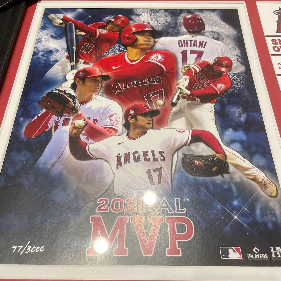 【No.77】大谷翔平　2021 MVP フォトミント