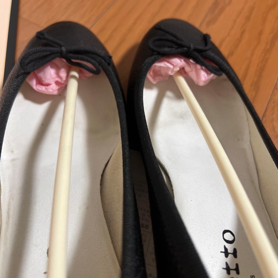 Repetto レペット　ブラック バレエシューズ