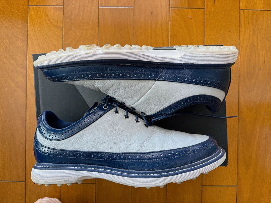 adidas GOLF MC80 27cm グレー／ネイビー
