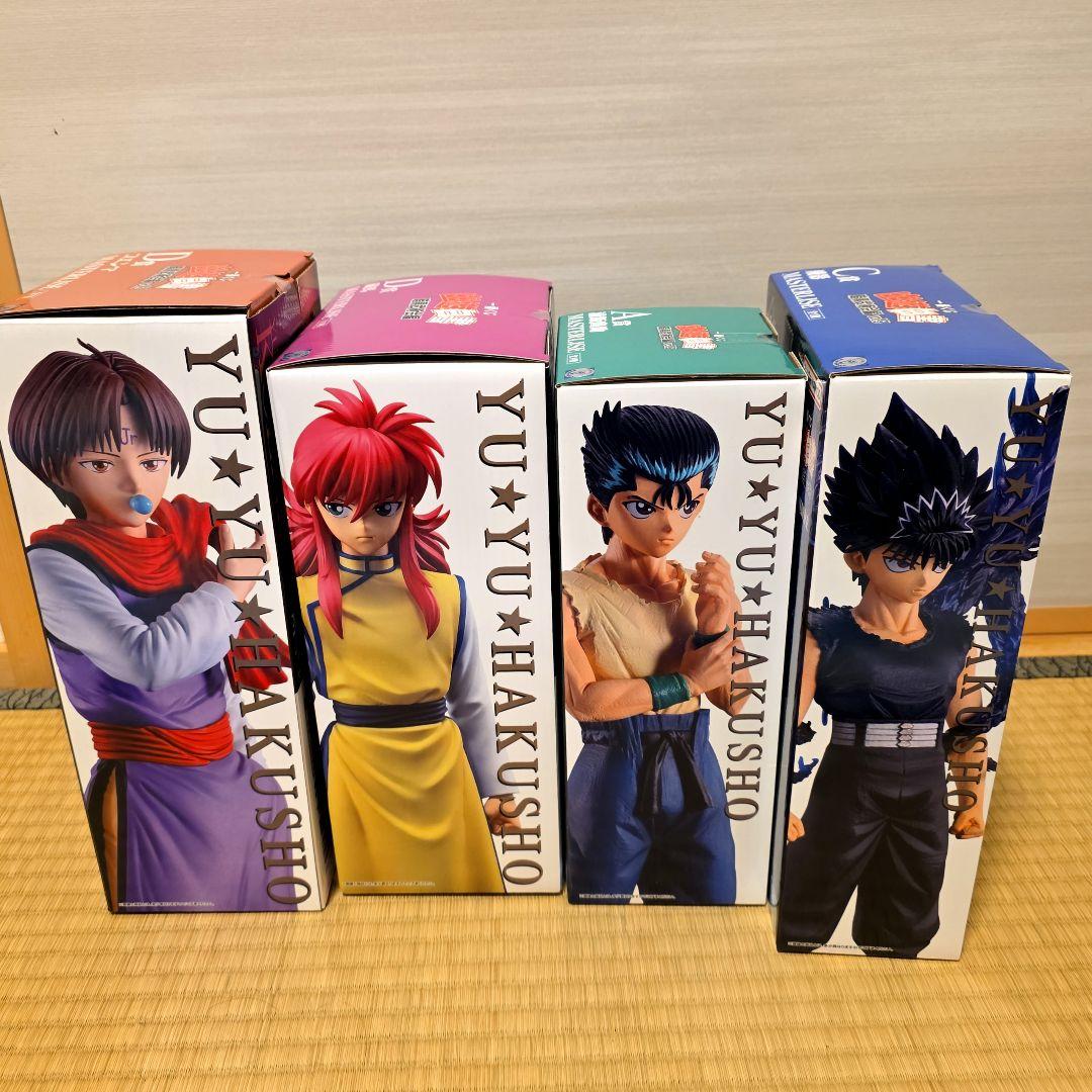一番くじ 幽遊白書 vol.1　D賞蔵馬　　vol.3　A賞　B賞　D賞　未開封