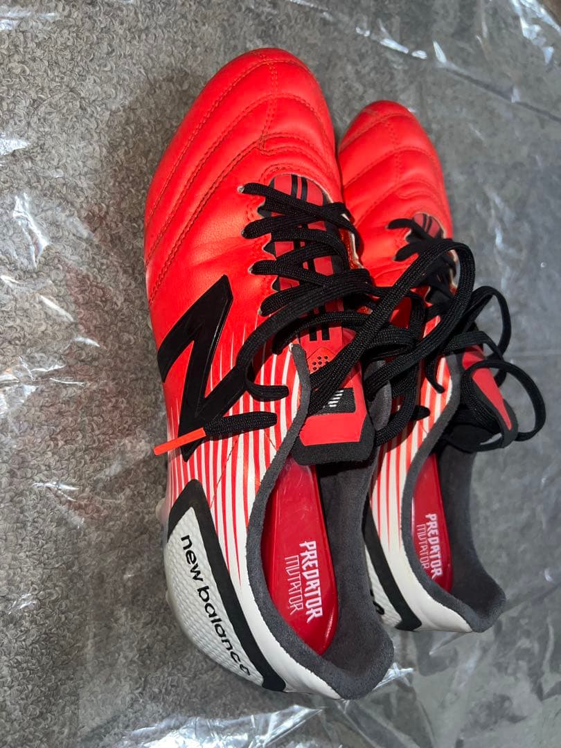 New Balance 442 PRO FG 27cm サッカースパイク 赤