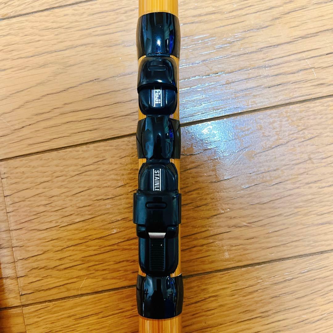 超希少 美品 黒鯛工房 黒鯛師 竹本調 攻め 235 チヌ竿