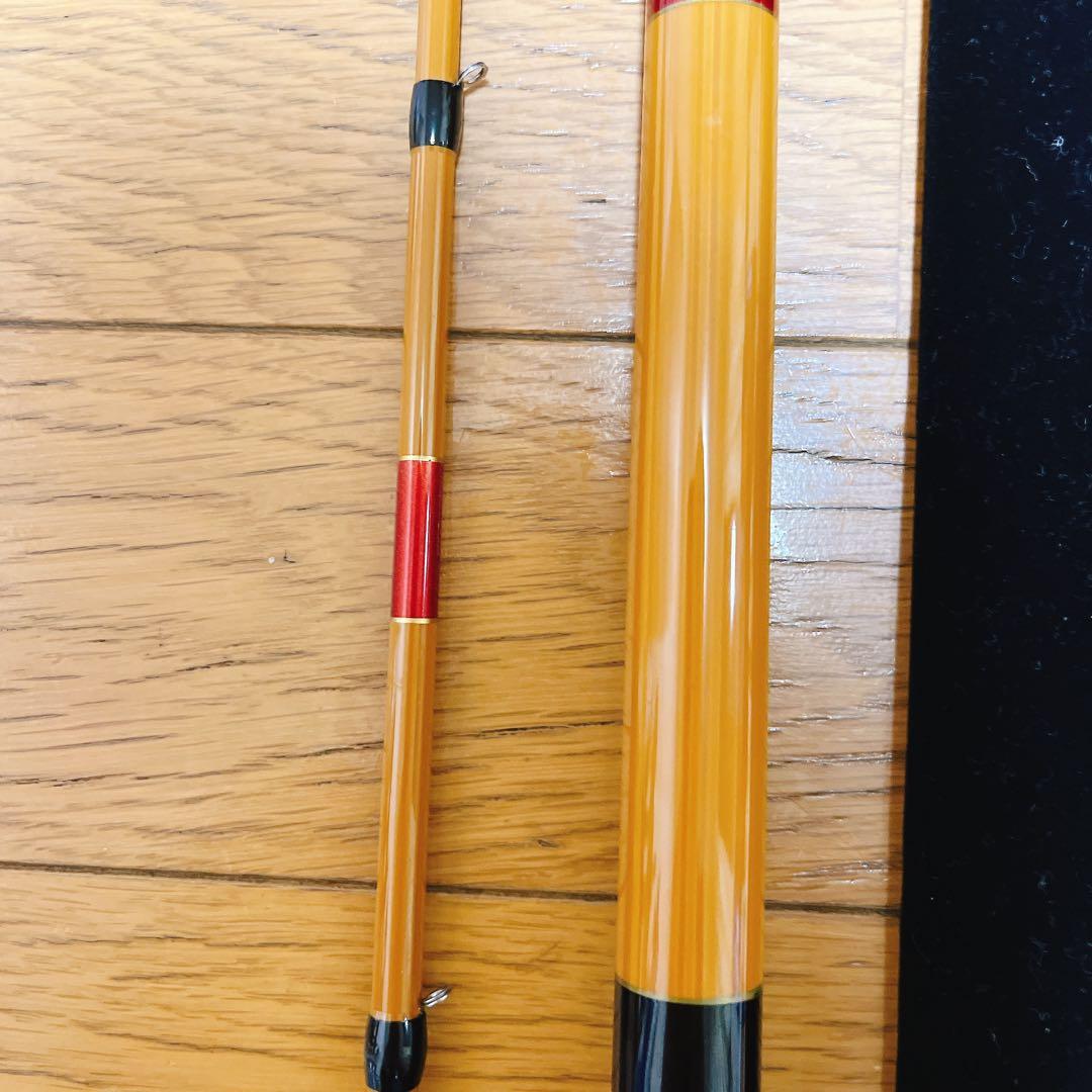 超希少 美品 黒鯛工房 黒鯛師 竹本調 攻め 235 チヌ竿