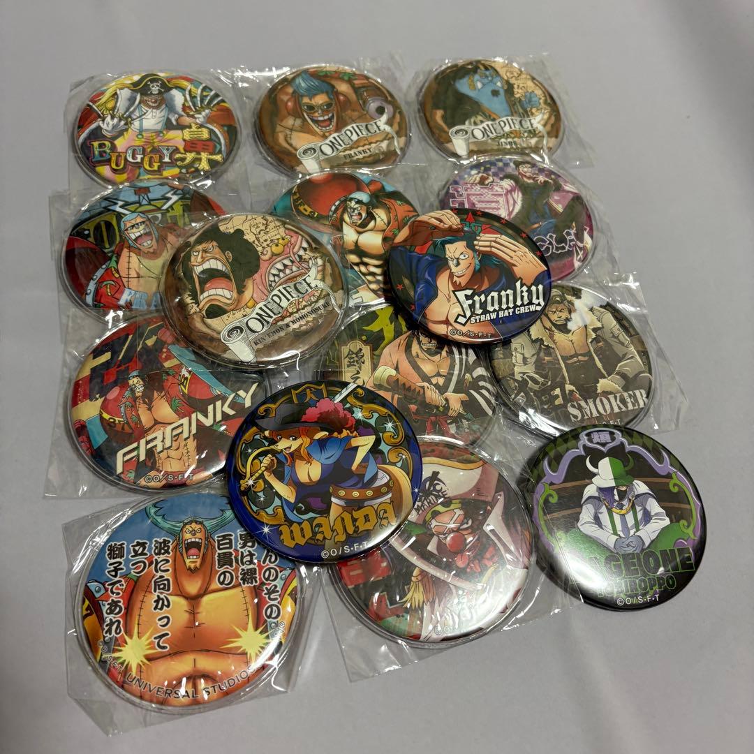 ワンピース 缶バッジ まとめ 輩 ONE PIECE