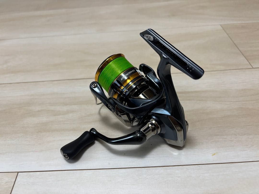 シマノ 21アルテグラ2500SHG リールガード、アユイングルアーなどセット