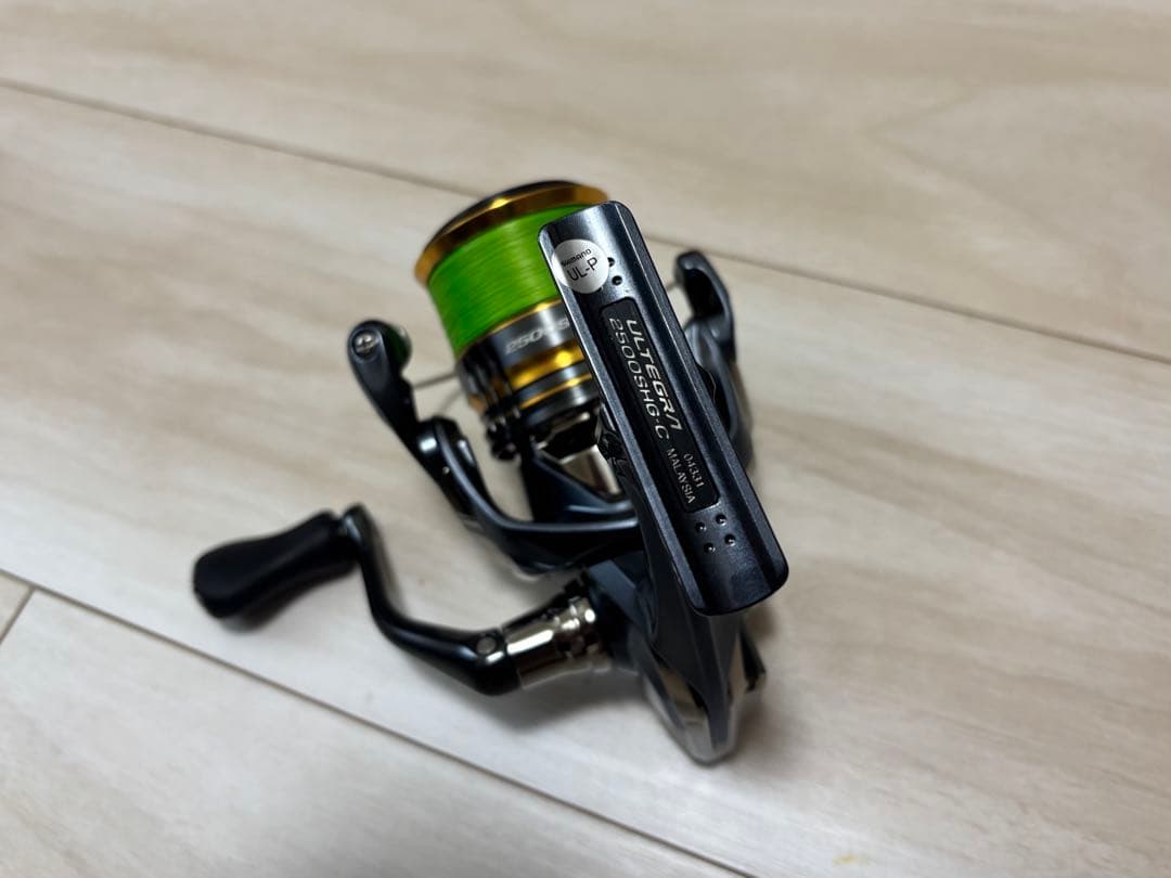 シマノ 21アルテグラ2500SHG リールガード、アユイングルアーなどセット