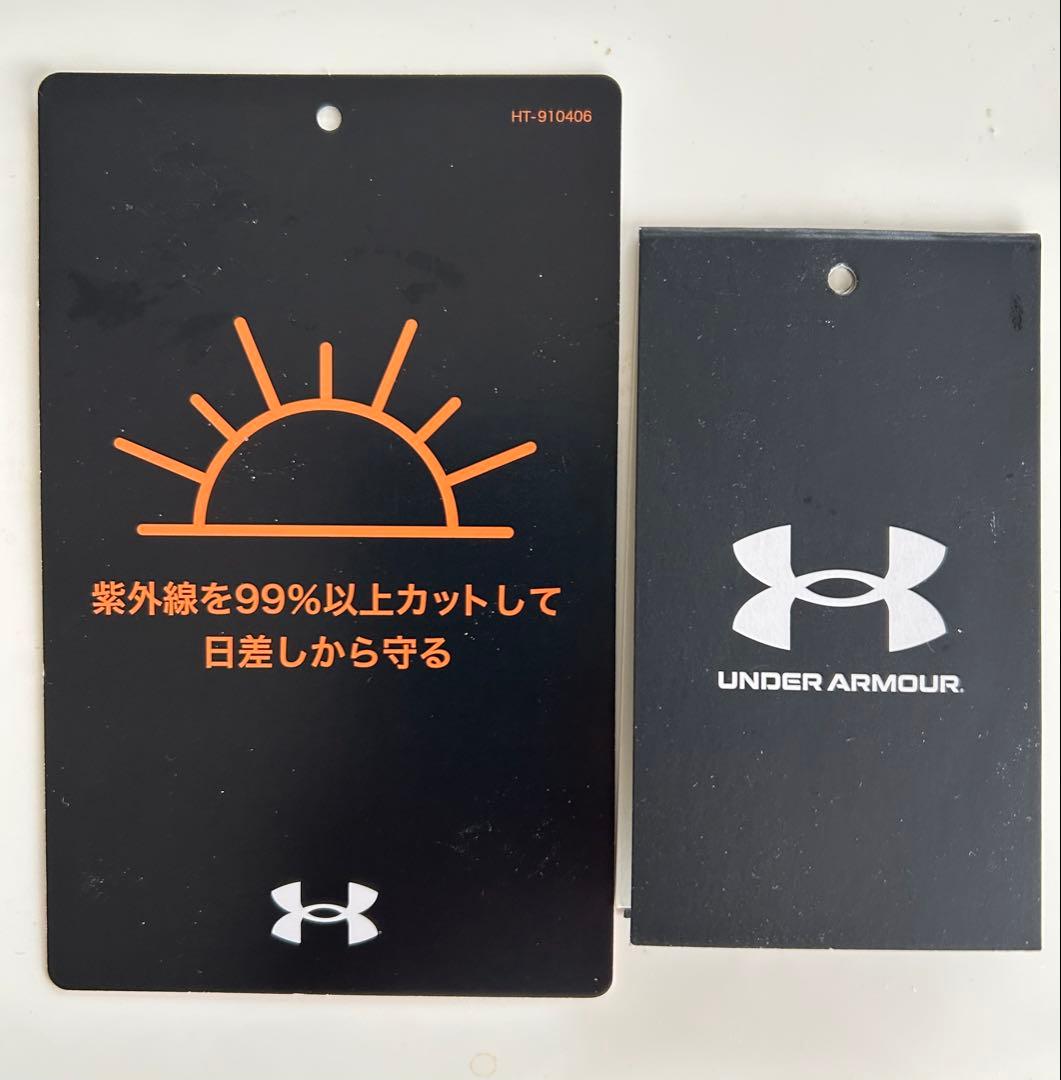 新品❗️アンダーアーマー　UAメッシュ ライナー ウーブン フーディー　カーキS