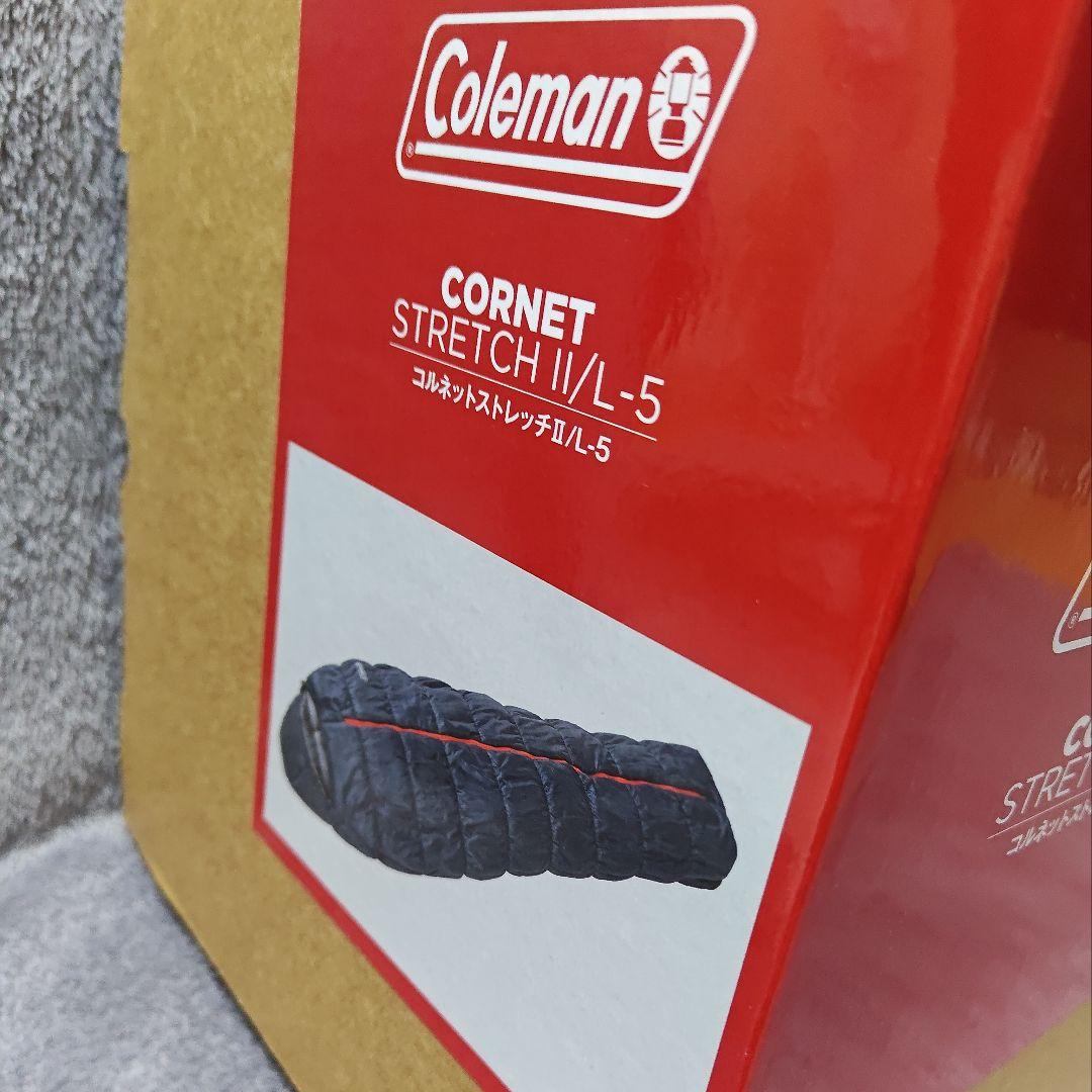 【新品】Coleman コールマン　コルネットストレッチⅡ/L-5 寝袋