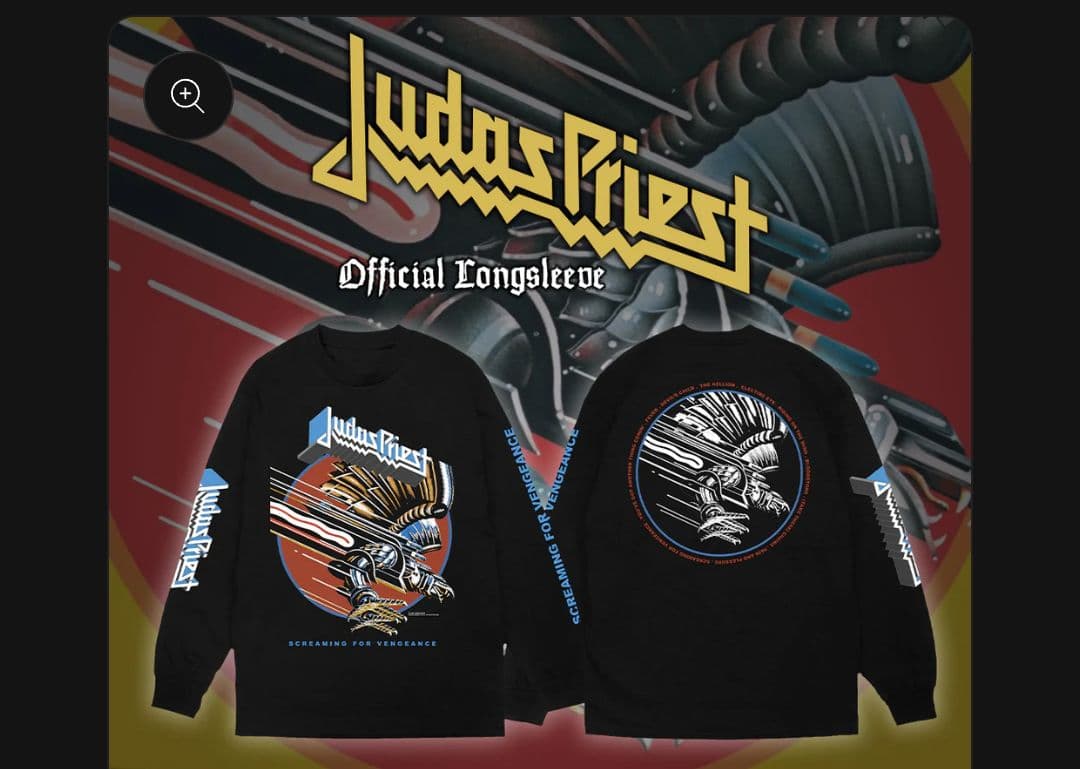 Judas Priest/ジューダス・プリースト 長袖・ロングスリーブＴシャツ
