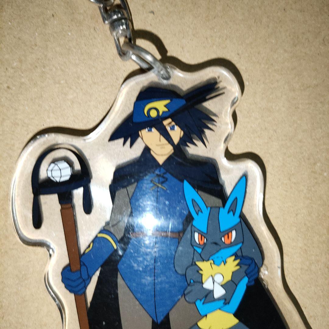 ミュウと波導の勇者ルカリオ キーホルダー　ポケモン アドバンスジェネレーション