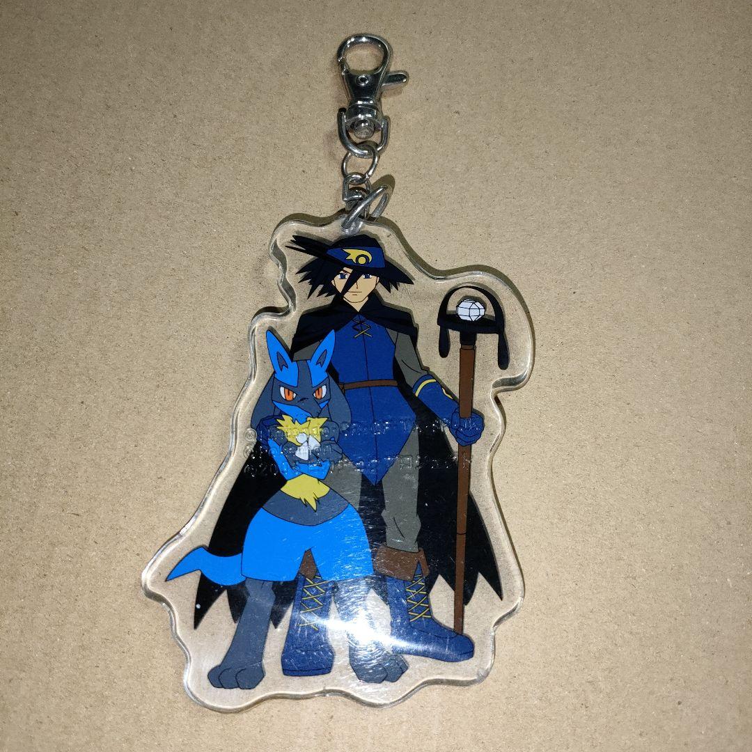 ミュウと波導の勇者ルカリオ キーホルダー　ポケモン アドバンスジェネレーション