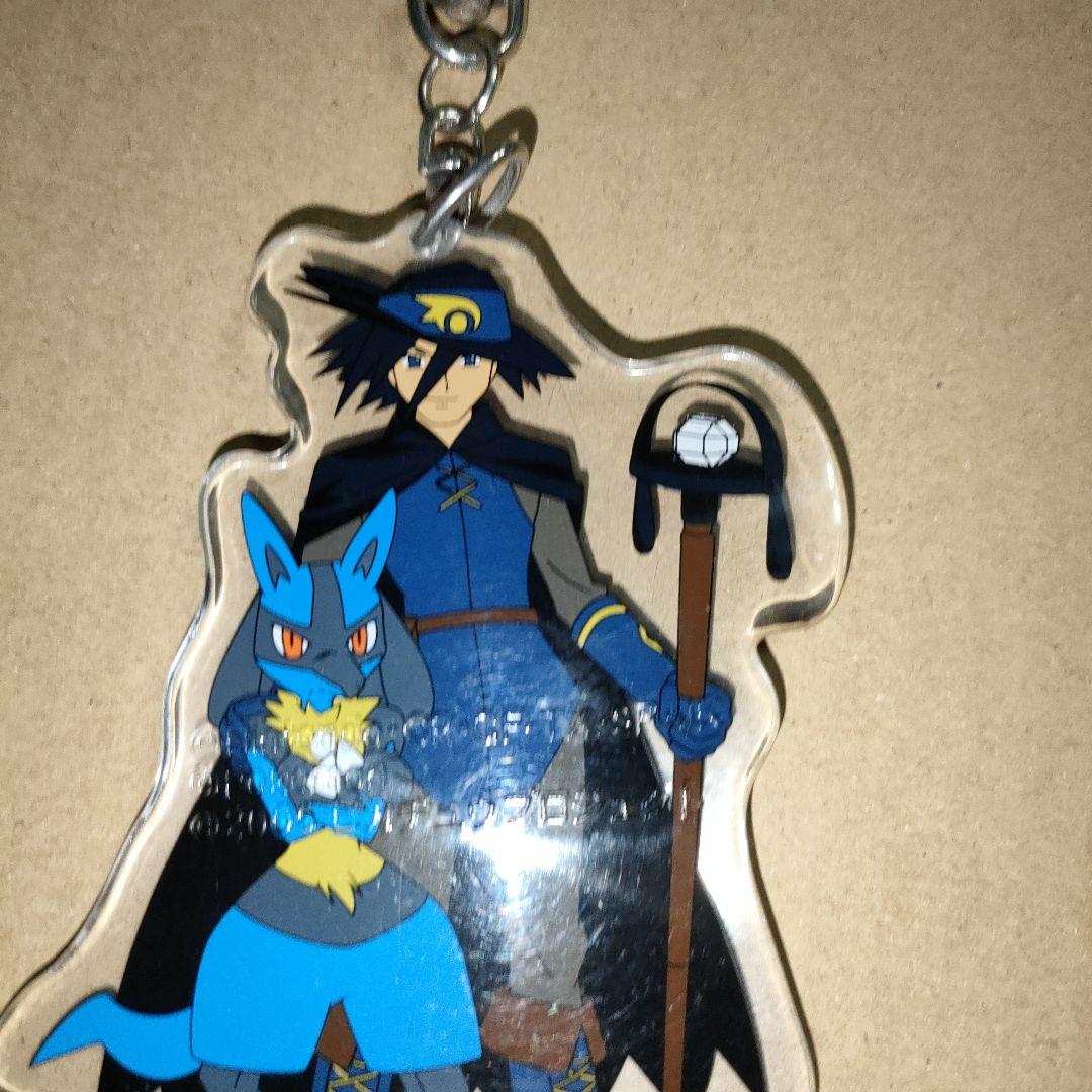 ミュウと波導の勇者ルカリオ キーホルダー　ポケモン アドバンスジェネレーション
