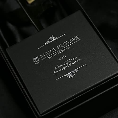 一輪薔薇 プリザーブドフラワー ダイヤモンドローズ レザーブラック Rose