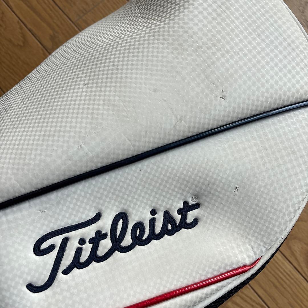 Titleist キャディバッグ　白赤紺