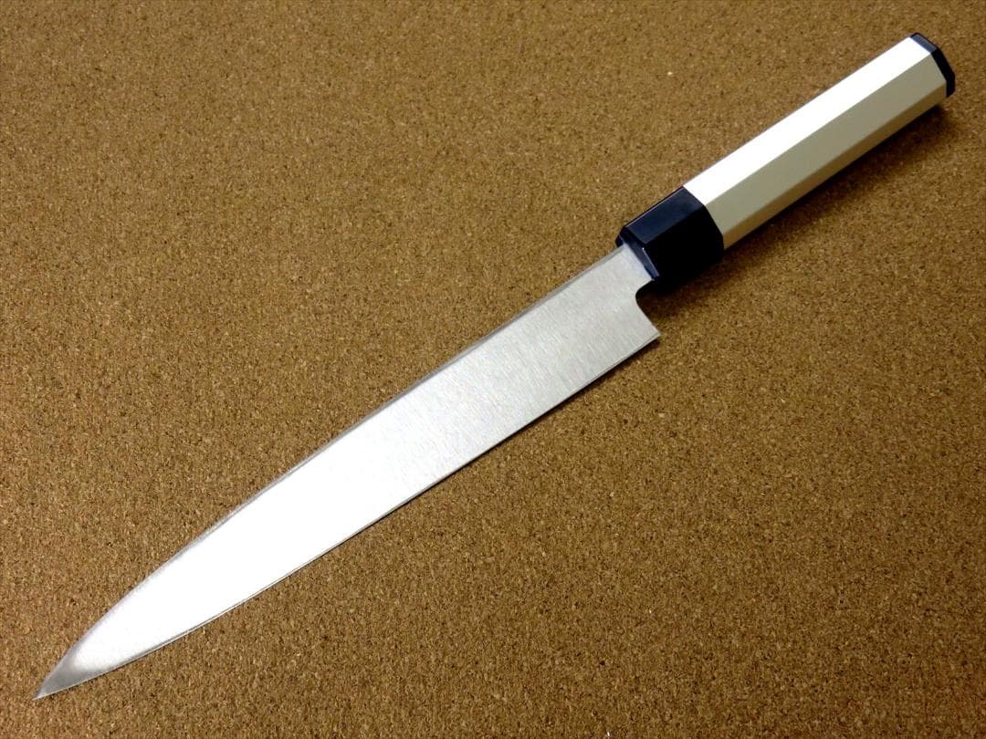 関の刃物 刺身包丁 210mm モリブデン アルミ和包丁 右利 片刃 柳刃包丁