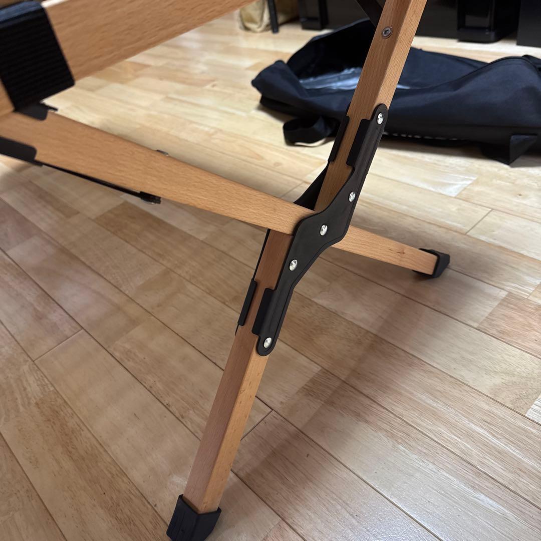 ハイランダー ウッドロールトップテーブル2 90cm