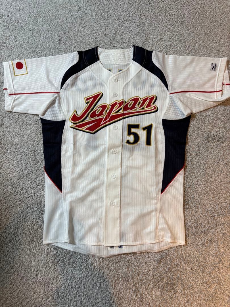 イチロー 51 日本代表 ユニフォーム M Mizuno