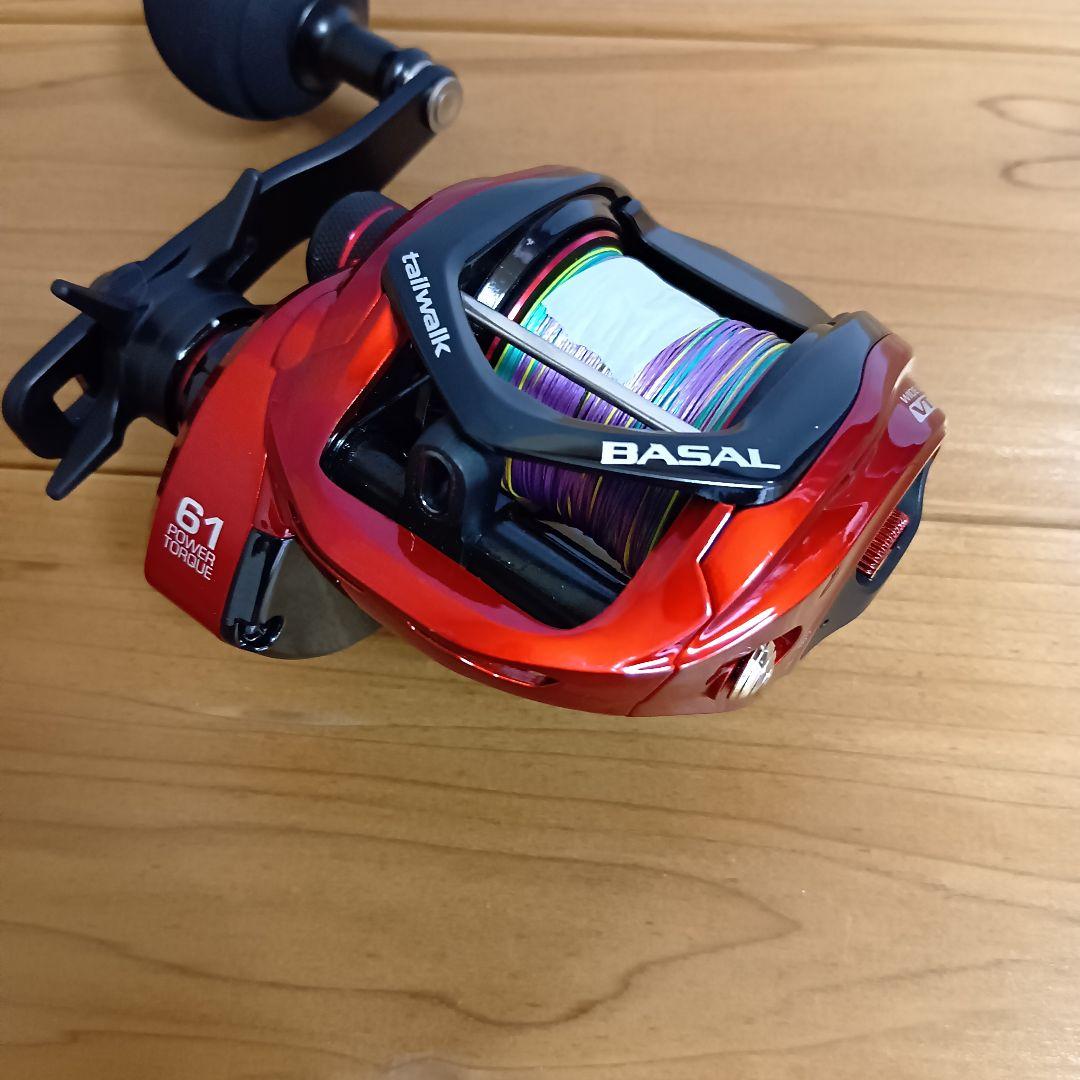 ワイドバサル VT61 R テイルウォーク ベイトリール リール 美品