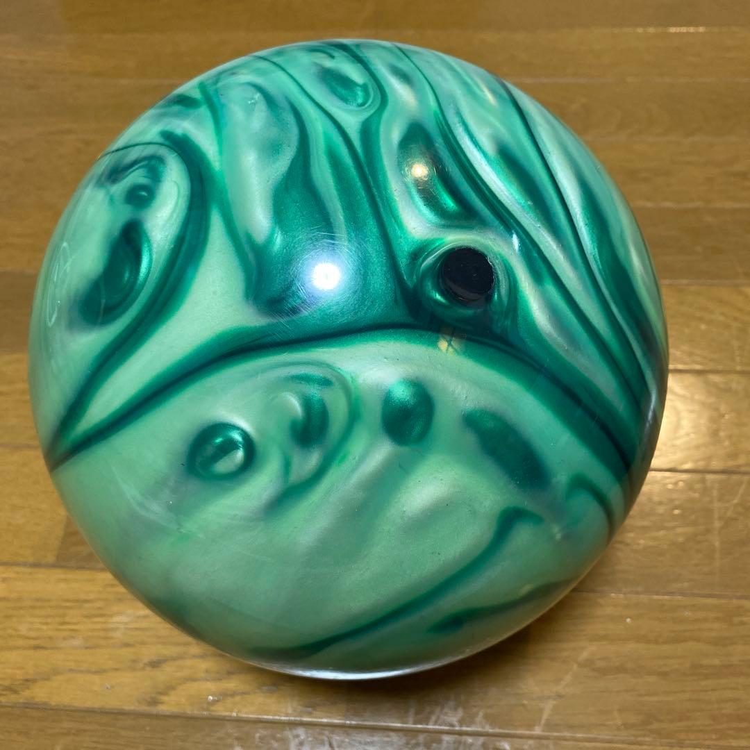 paragon Track Bowling 15ポンド ボール 緑