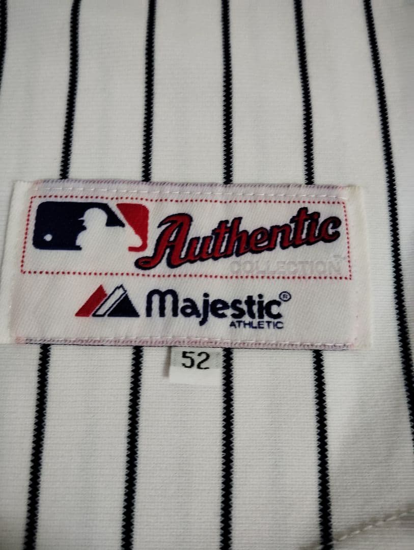 ヤンキース　松井秀喜　オーセンティックユニフォーム　Majestic　サイズ52