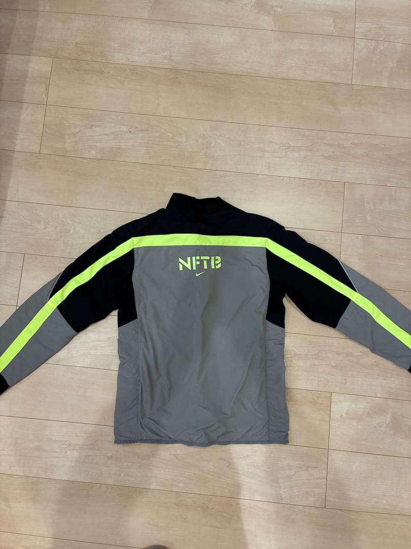 Nike NFTB 長袖ジャージ グレー/ブラック
