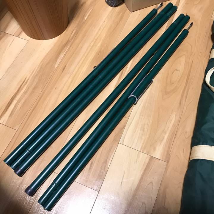 コールマン ヘキサタープ ポール付き