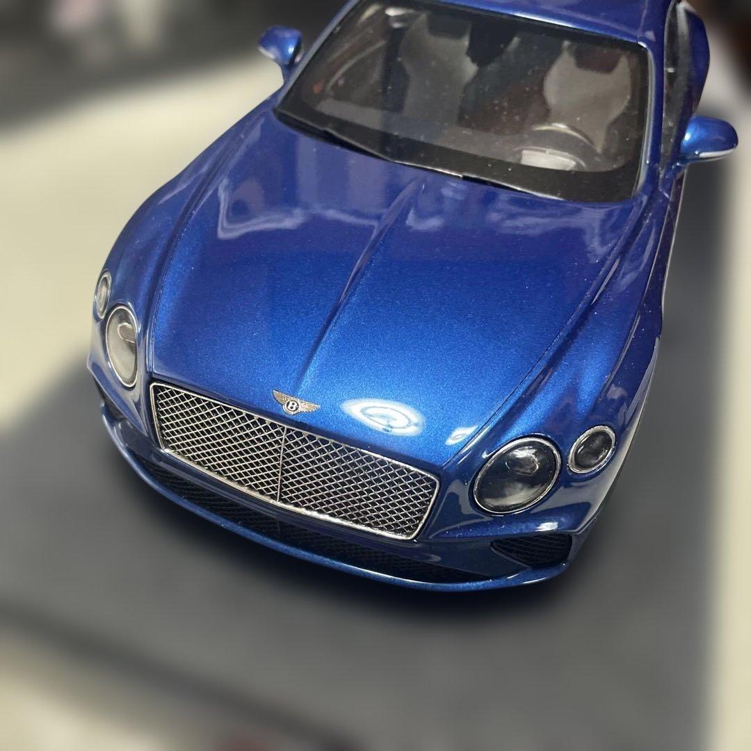 1/18 TOPSPEED コンチネンタルＧＴ　SEQUIN BLUE リペア有