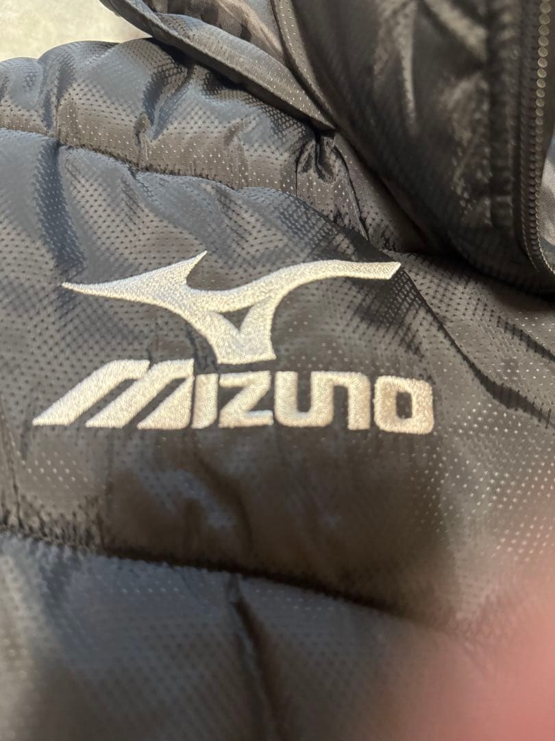 こっこ様　美品　ミズノ　Mizuno ブラック　ロング　ダウン　ベンチコート　Ｌ