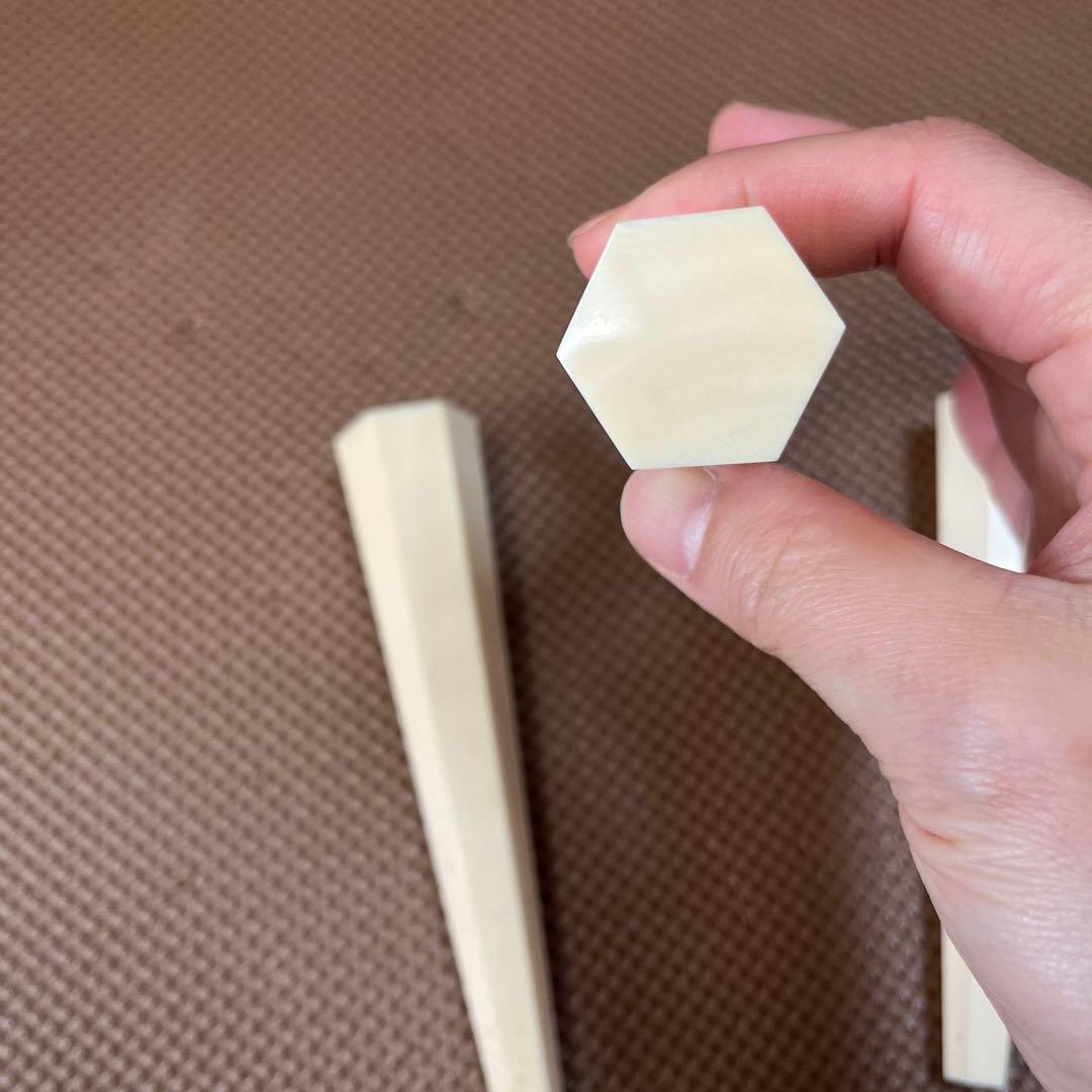 ③三味線 糸巻き 天然素材 8.5分