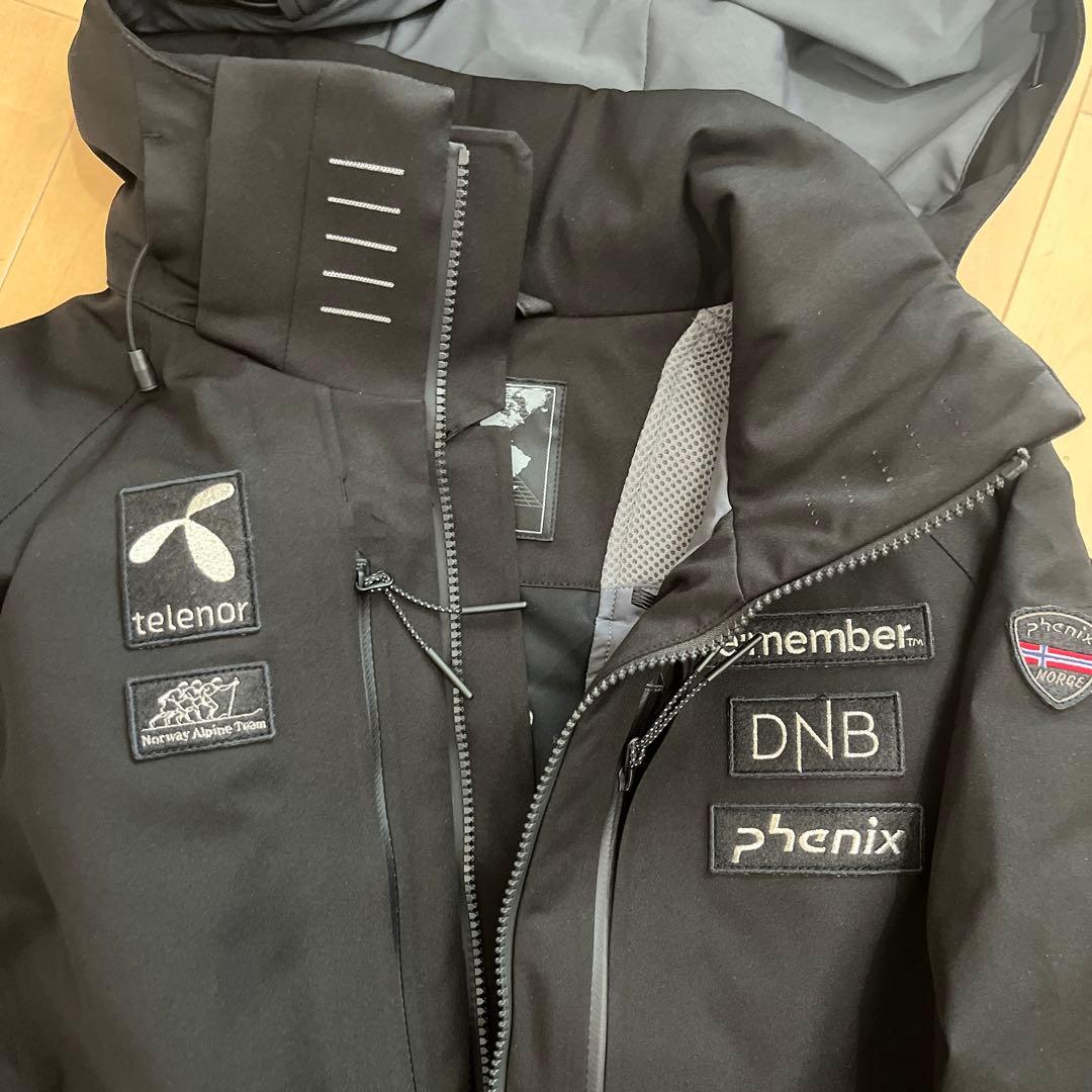 美品⭐︎PHENIX 黒 ウィンタースポーツウェア