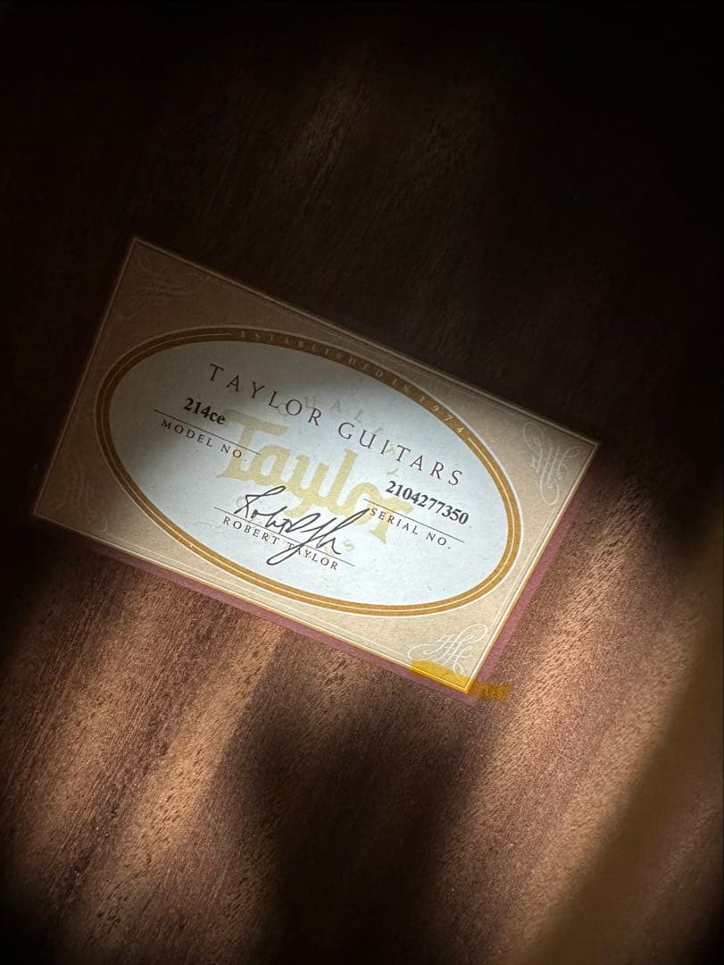 Taylor 214Koa アコースティックギター カッタウェイ