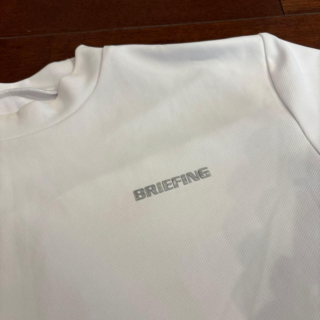 BRIEFING ホワイトシャツ バックジッパー付き