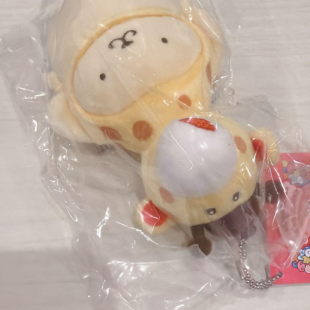 たべっ子どうぶつ　サンリオ　マスコット　きりんちゃん　ポムポムプリン　着ぐるみ