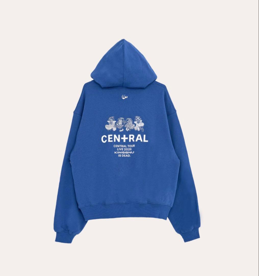 KG IS DEAD HOODIE KING GNU フーディー Lサイズ 青