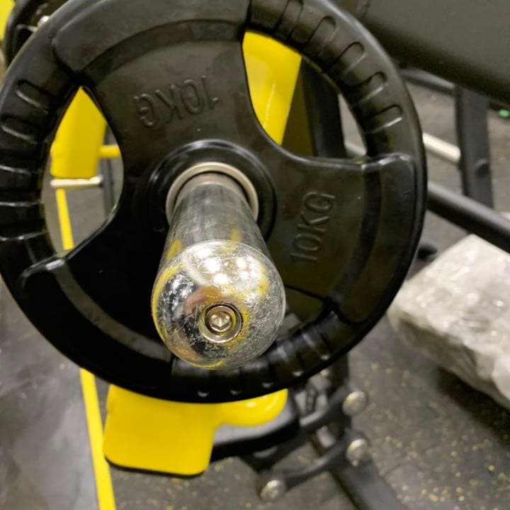 50mm  ラバーダンベル　　20kg 8枚