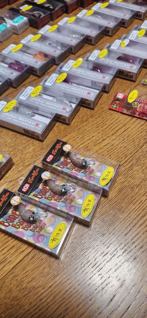 ルアー 新品 未使用 80個以上 管理釣り まとめ売りムカイ ロブルアー 等