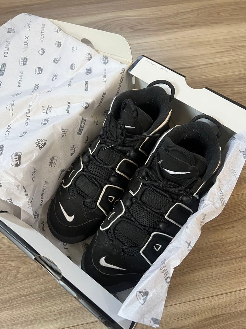 Nike Air More Uptempo ブラック シューズ
