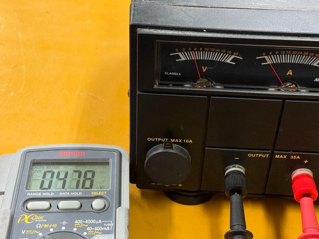 ALINCO DC電源供給器 DM-340MV