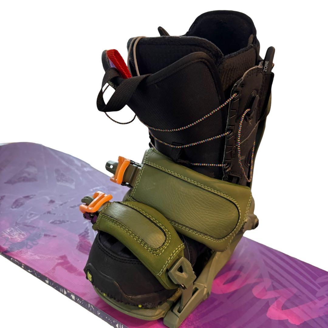 レディーススノーボードセット　K2 head バートン23cm Comfyケース