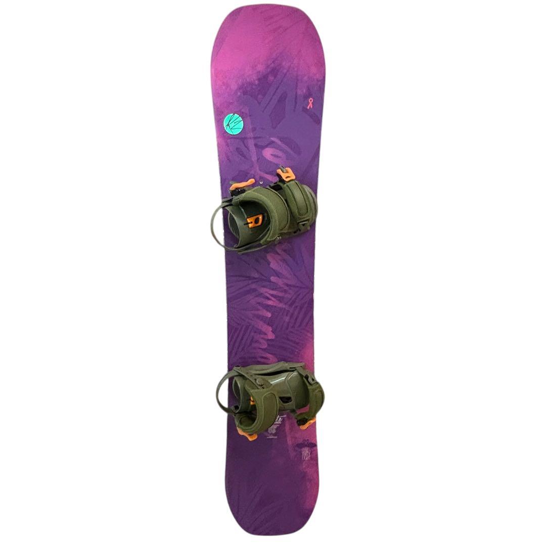 レディーススノーボードセット　K2 head バートン23cm Comfyケース