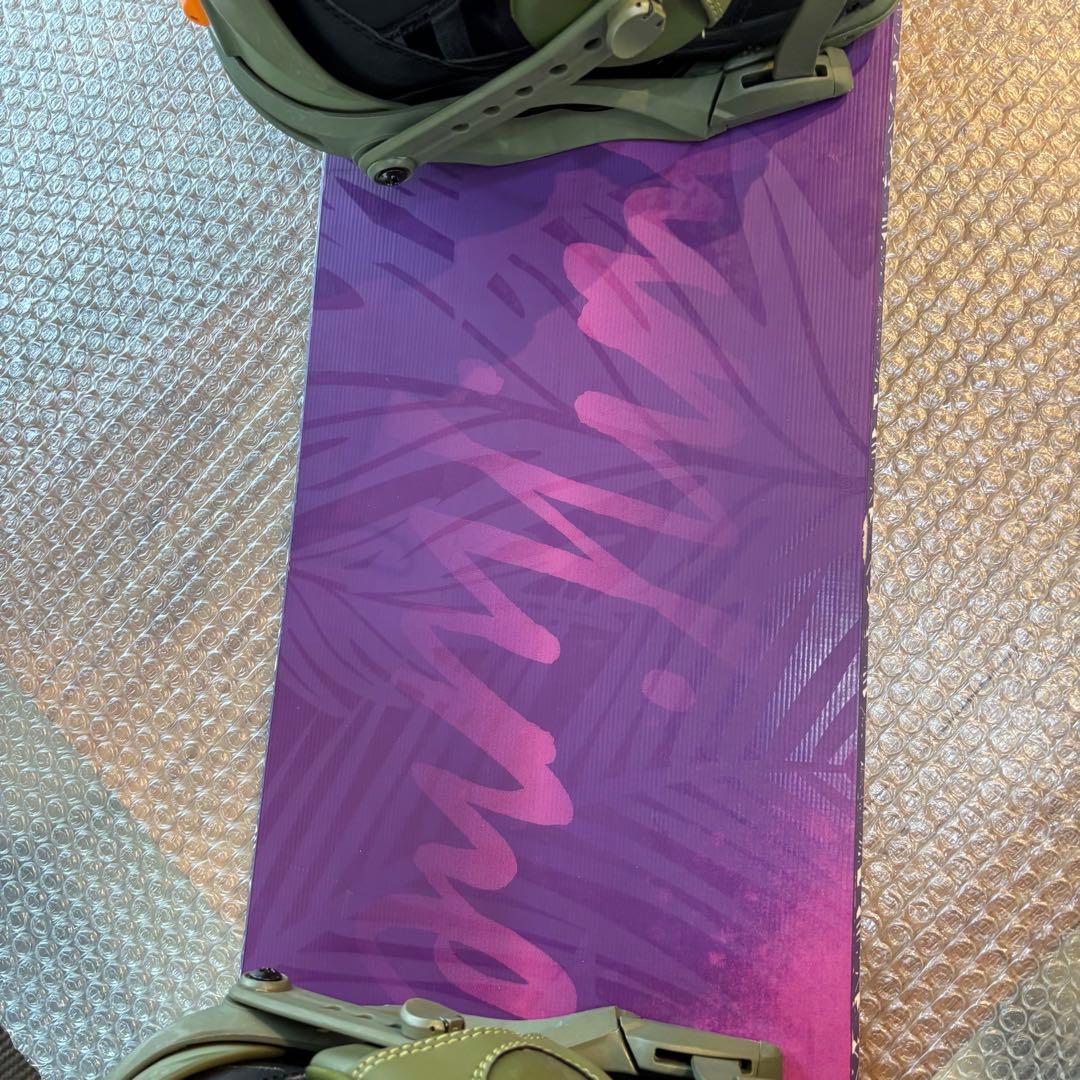 レディーススノーボードセット　K2 head バートン23cm Comfyケース