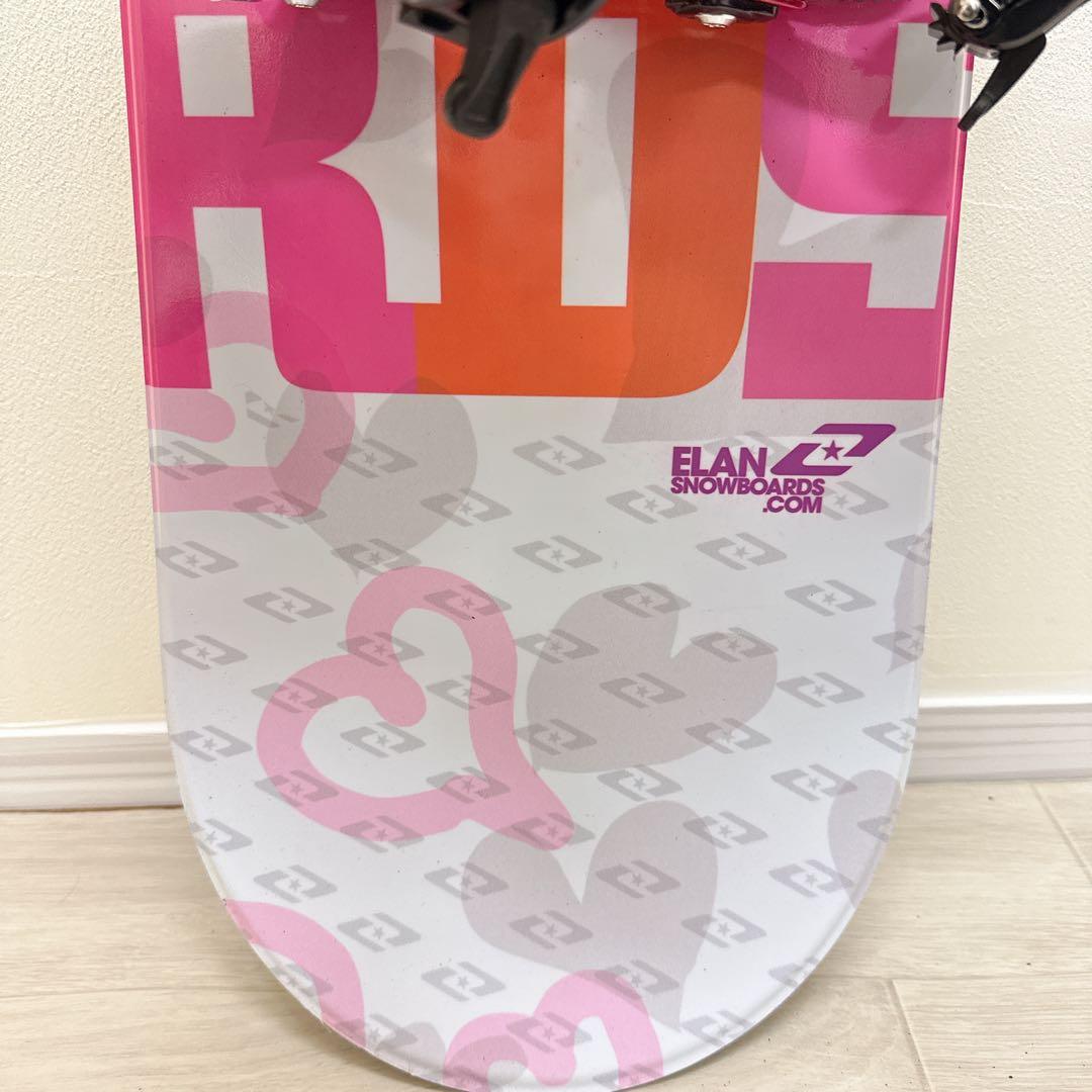 【ELAN×RIDE】初心者向けスノーボードセット　130cm×Sサイズ